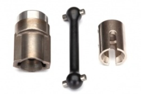Traxxas 8556X Driveshaft, center, front (steel)/ 2.5x12 screw pin