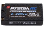 Protek RC PTK-5132-21   RC "Drag Race" 2S 120C Si-Graphene + Shorty LiPo Battery (7.4V/5500mAh)
