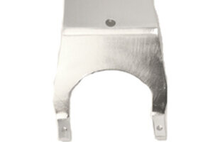 ST Racing Concepts SPTST3623FS  FRONT SKID PLATE (SILVER) STAMPEDE