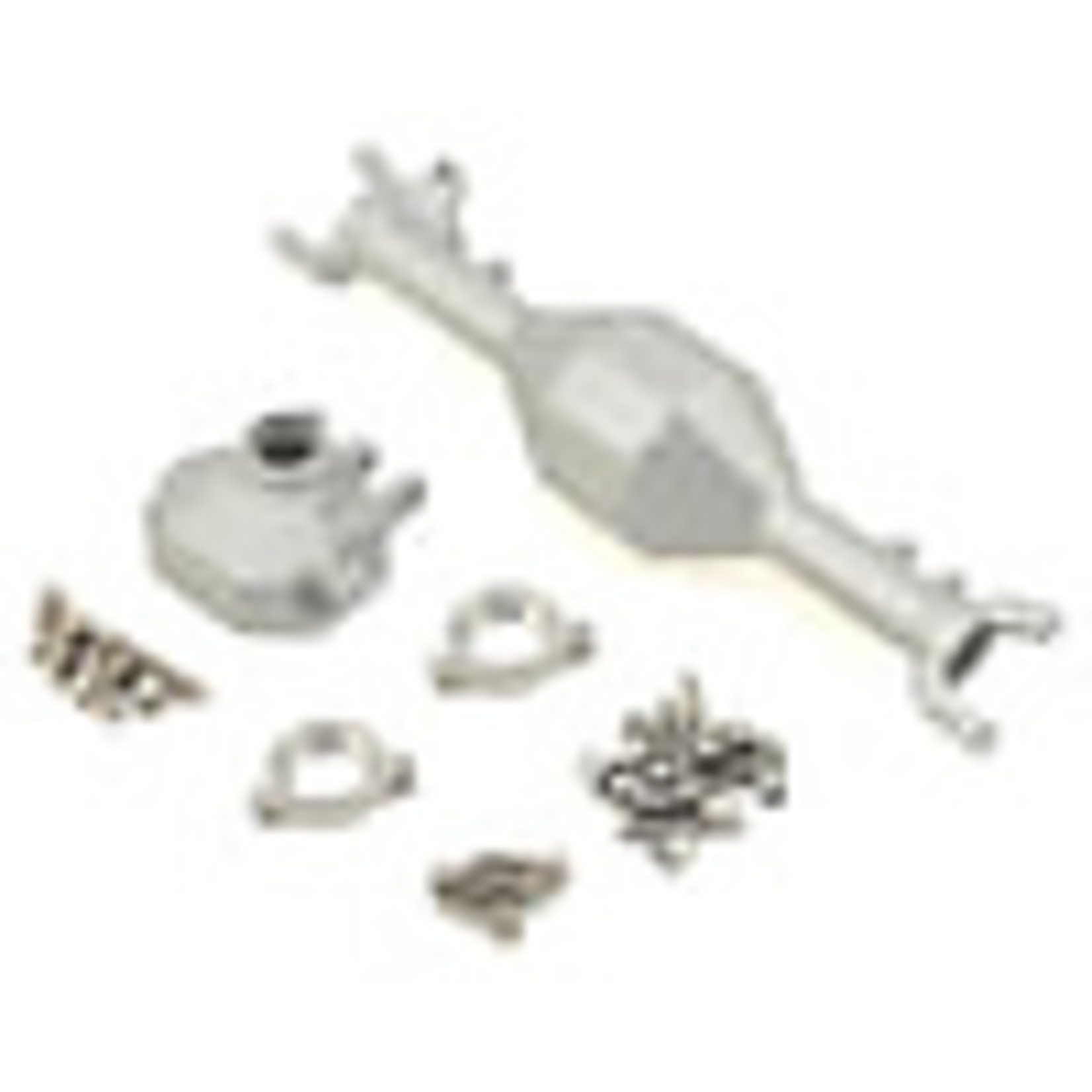 Vanquish Products VPS07852  Vanquish Products Currie F9 SCX10 II Front Axle (Silver)