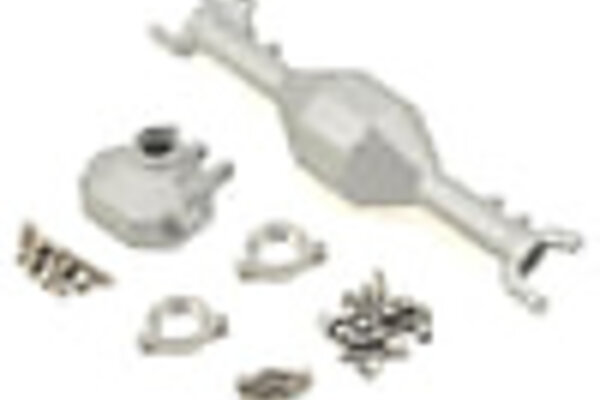 Vanquish Products VPS07852  Vanquish Products Currie F9 SCX10 II Front Axle (Silver)