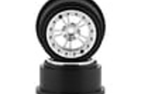 SSD RC SSD00481  SSD RC V Spoke Aluminum Rear 2.2/3.0” Drag Racing Beadlock Wheels
