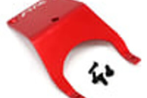 ST Racing Concepts SPTST3623FR  Aluminum Front Skid Plate, Red for Stampede