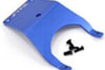 ST Racing Concepts SPTST3623FB  FRONT SKID PLATE (BLUE) STAMPEDE