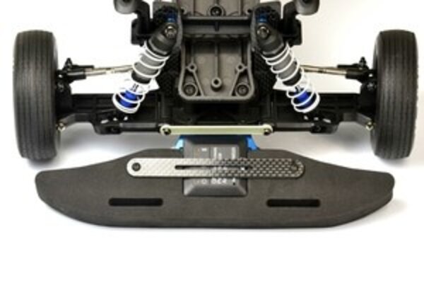 Exotek Racing EXO2092 Exotek Traxxas Drag Slash Front Bumper Set w/Mount & GNSS Holder
