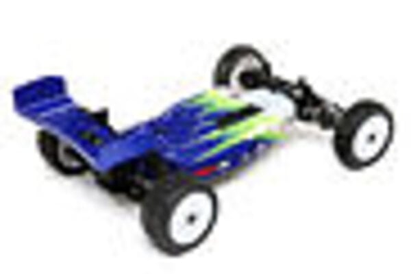 LOSI LOS01016T1  1/16 Mini-B 2WD Buggy Brushed RTR, Blue/White