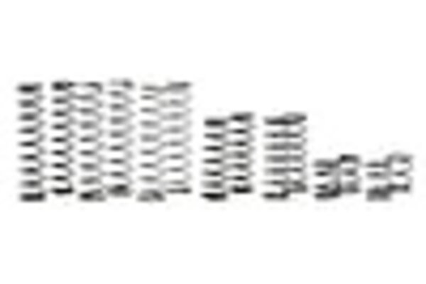 Yeah Racing YEA-DDL-100RD   Yeah Racing 100mm Desert Lizard Two Stage Internal Spring Shock (2) (Red)