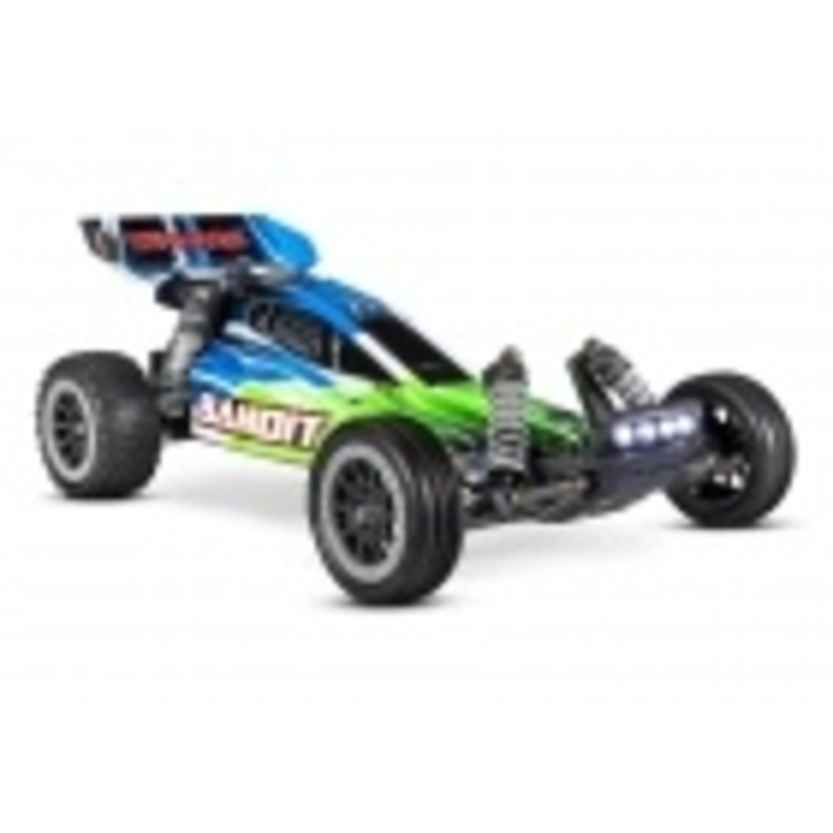Traxxas 24054-61-GRN Bandit®: 1/10 Scale Off-Road Buggy with TQ™ 2.4GHz radio system and LED lights