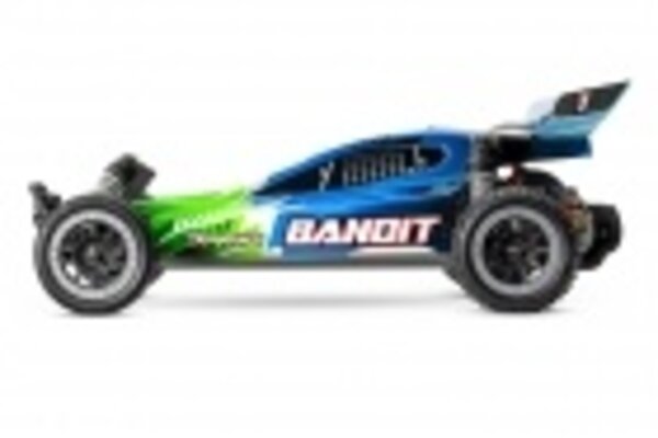 Traxxas 24054-61-GRN Bandit®: 1/10 Scale Off-Road Buggy with TQ™ 2.4GHz radio system and LED lights