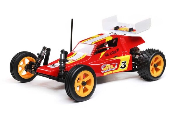 LOSI 1/16 Mini JRX2 Brushed 2WD Buggy RTR, Red