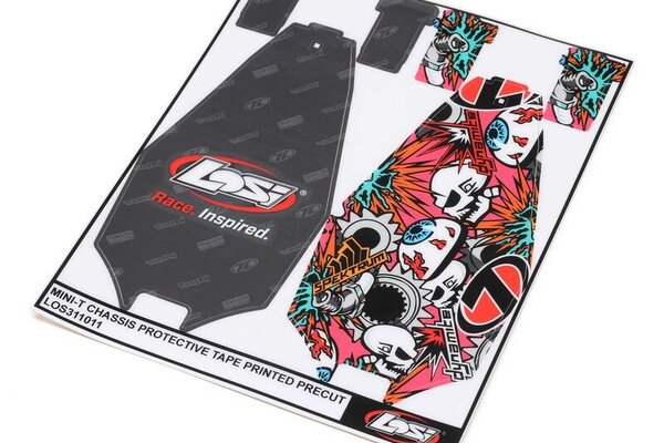 LOSI LOS311011  Mini-T 2.0 Chassis Protective Tape, Precut
