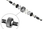 MIP - Moore's Ideal Products MIP20090  MIP Ball Differential Kit, for Losi Mini-T/B 2.0 Series