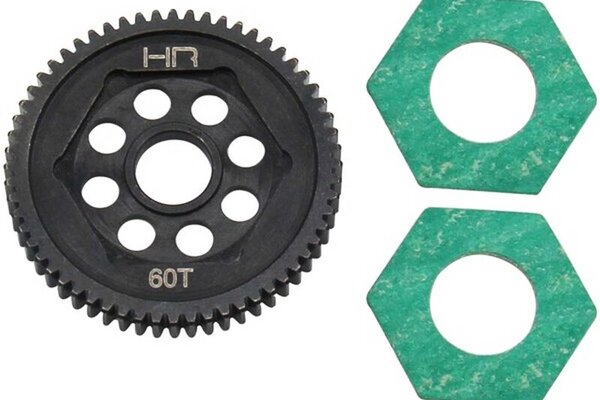 Hot Racing HRASMTT60M05 Steel Spur Gear 60t 0.5M: Mini-T 2.0