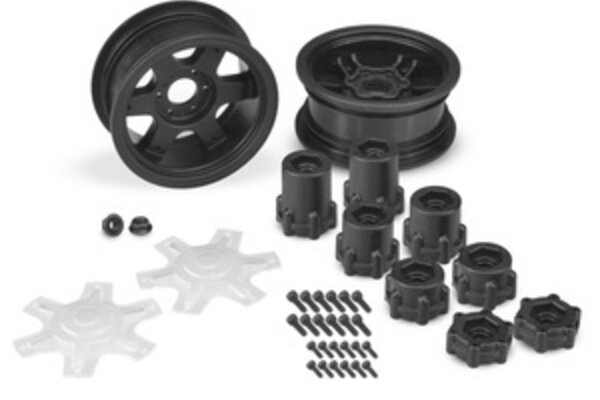 J Concepts JCO3379B  Dragon - 2.6" mega truck wheel