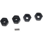 Hot Racing HRAMTT10M01   12mm Aluminum Hex System: Mini-T 2.0, Mini-B