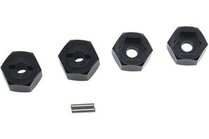 Hot Racing HRAMTT10M01   12mm Aluminum Hex System: Mini-T 2.0, Mini-B