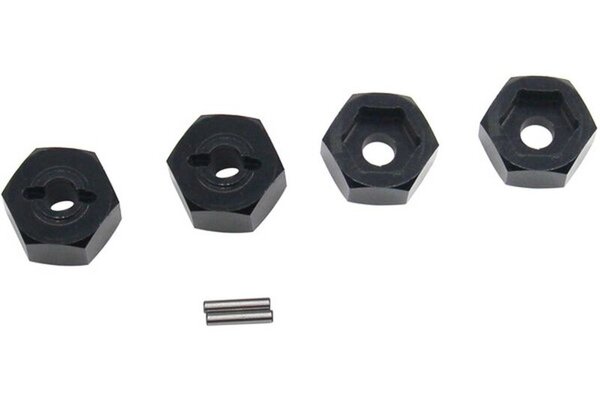 Hot Racing HRAMTT10M01   12mm Aluminum Hex System: Mini-T 2.0, Mini-B