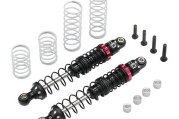 Hot Racing HRATD90V02  Scale Look Double Spring Pro Shocks, 90mm