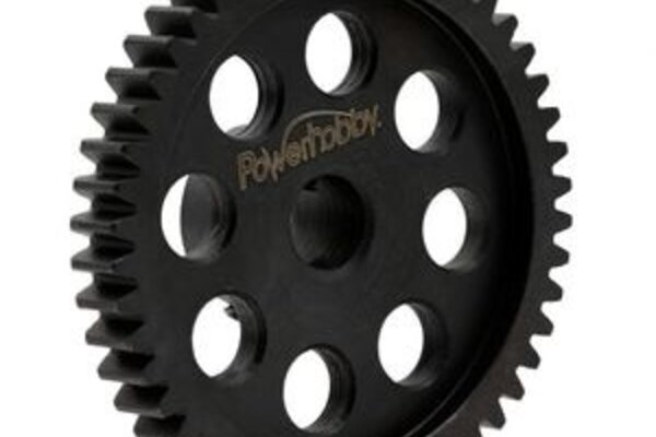 Powerhobby PHBPH39TM8  Hardened Steel 39 Tooth Mod1 8mm Pinion Gear with 2 Grub Screws