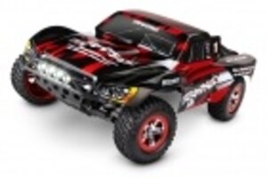 Traxxas 58034-61-RED Slash: 1/10-Scale 2WD Short Course Racing Truck with TQ™ 2.4GHz radio system and LED lights
