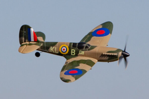 Rage R/C RGRA1303 Supermarine Spitfire Micro RTF Airplane w/PASS