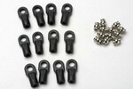 Traxxas 5347 Rod ends, Revo® (large) with hollow balls (12)