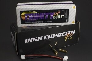 Trinity TRITEP2310  4S 14.8v 6000mah 60C 1/8 E-Buggy Pack with 5mm Bullets