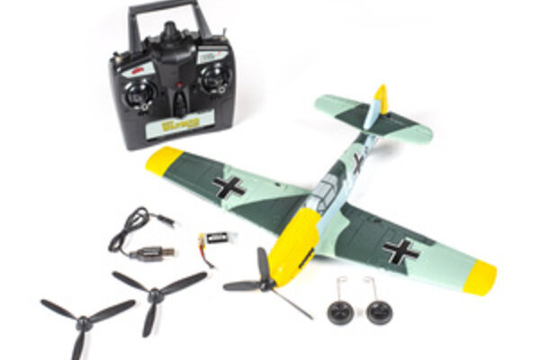 Rage R/C RGRA1304  Messerschmitt Bf 109 Micro RTF Airplane w/PASS