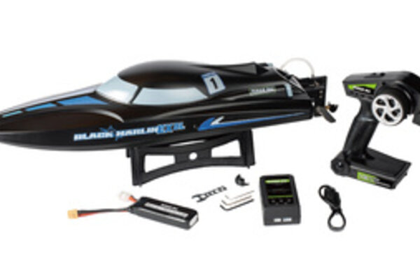 Rage R/C RGRB1405 Black Marlin EX Brushless RTR Boat
