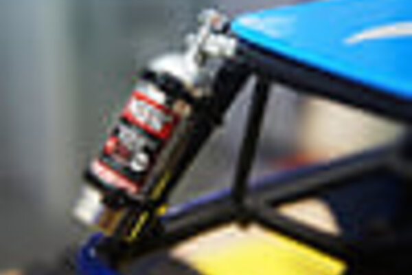 Yeah Racing YEA-YA-0429BU  Yeah Racing 1/10 Aluminum Nos Nitrous Balance Weight Bottle (Blue) (23g)