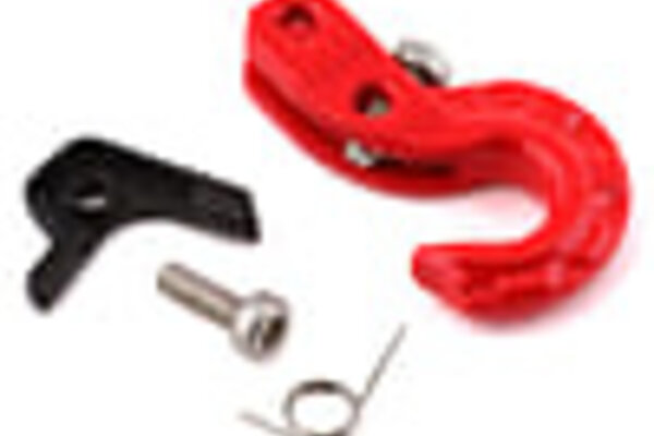 Yeah Racing YEA-YA-0573BK  Yeah Racing 1/10 Scale Metal Winch Hook w/Safety Latch (Black)
