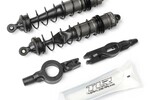 TLR (Team Losi Racing) Rear Shock Set, 123mm, Assembled (2): 8X