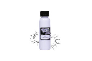 Spaz Stix SZX00200  Solid White/Backer, Airbrush Ready Paint, 2oz Bottle