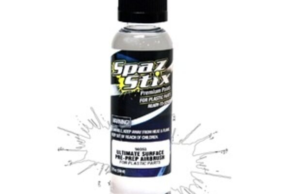 Spaz Stix SZX90050  Surface Pre-Prep, 2oz Bottle (For Use In Airbrushes)