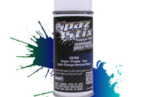 Spaz Stix SZX05709  Color Change Aerosol Paint, Green/Purple/Teal, 3.5oz Can