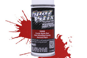Spaz Stix SZX15059  Candy Apple Red Aerosol Paint, 3.5oz Can