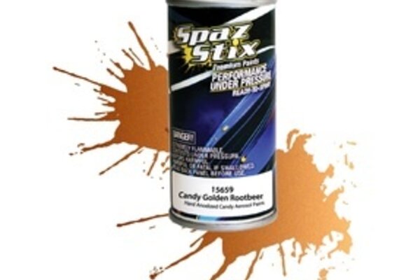 Spaz Stix SZX15659  Candy Rootbeer Aerosol Paint, 3.5oz Can