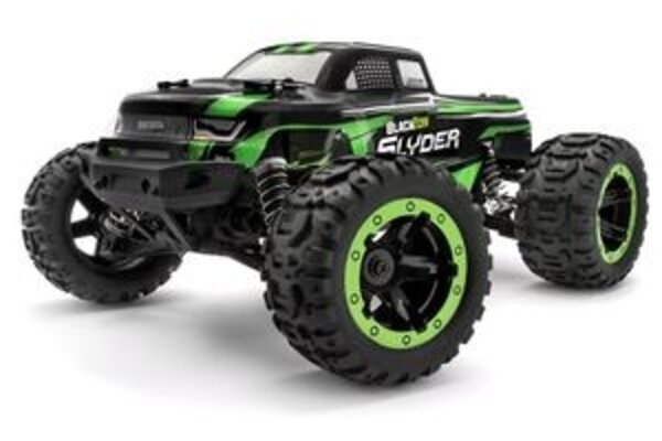 Blackzon BZN540100  Slyder 1/16th RTR 4WD Electric Monster Truck - Green