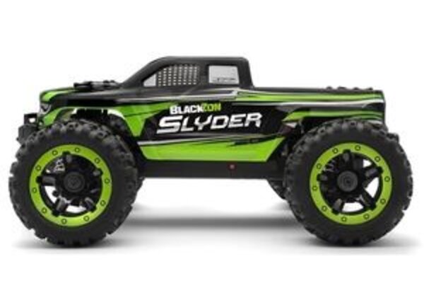 Blackzon BZN540100  Slyder 1/16th RTR 4WD Electric Monster Truck - Green