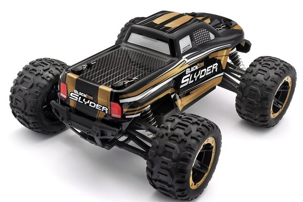 Blackzon BZN540101  Slyder 1/16th RTR 4WD Electric Monster Truck - Gold