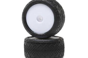 LOSI LOS41018  BK Bar RR Mounted White (2): Mini-B