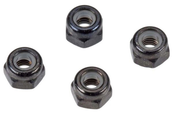 ARRMA AR715001 Nylon Nut 3mm (4)