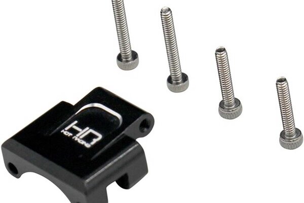 Hot Racing HRASXTF09U01 Aluminum Rear Axle Truss Upper Link Mount SCX 24