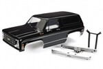 Traxxas 8130T Body, Chevrolet Blazer (1979), complete (black) (includes grille, side mirrors, door handles, windshield wipers, front & rear bumpers, decals)