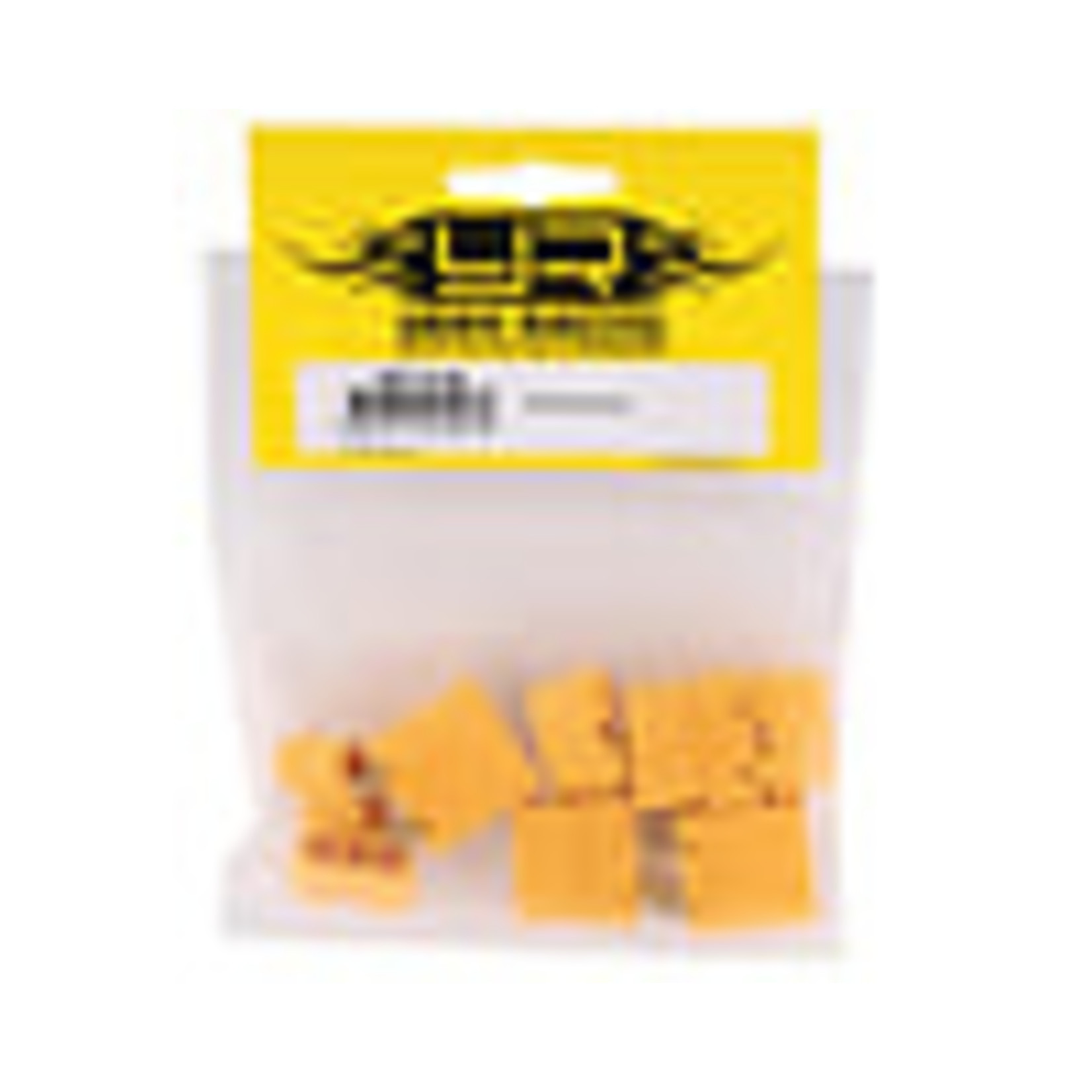 Yeah Racing YEA-WPT-0146  Yeah Racing XT90 Connectors w/Covers (2 Female/2 Male) (Yellow)