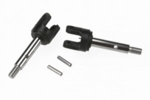 Traxxas 2753X Stub axles, rear (2)