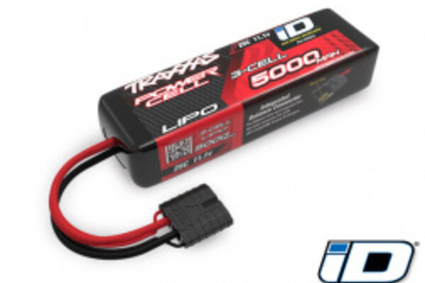 Traxxas 2832X 5000mAh 11.1v 3-Cell 25C LiPo iD® Battery