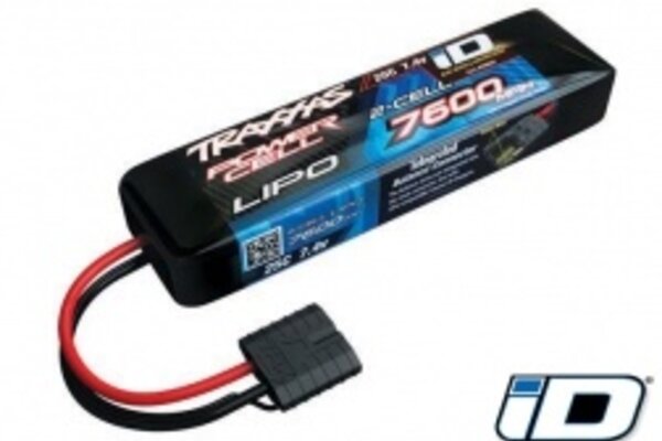 Traxxas 2869X 7600mAh 7.4v 2-Cell 25C LiPo iD® Battery