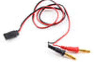 Protek RC PTK-5213  Receiver Charge Lead (Futaba Female to 4mm Banana Plugs)