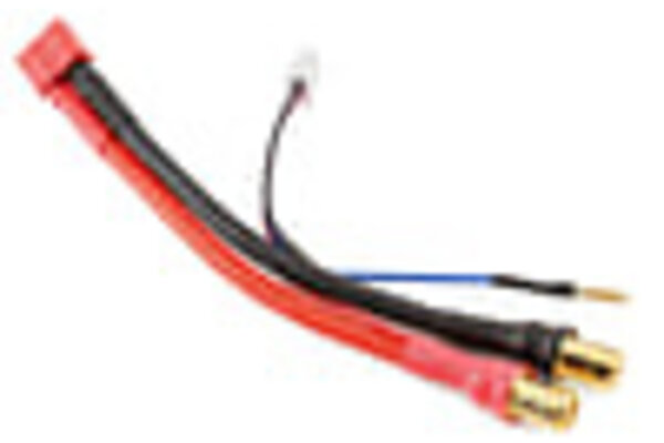 Protek RC PTK-5357  ProTek RC 2S Charge/Balance Adapter (T-Style Ultra Plug to 8mm Bullet Connector)